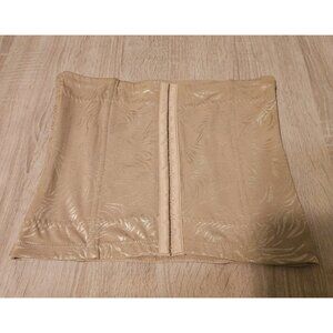 Maidenform W83067 SIZE 7 LARGE WAIST CINCHER TRAINER BONED TAN Firm Control